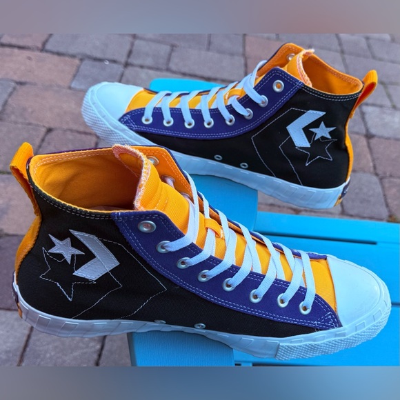 Men's Converse UNT1TL3D Hi Not A Chuck Sneakers Night Purple 167242C US Size 11 - Picture 7 of 9